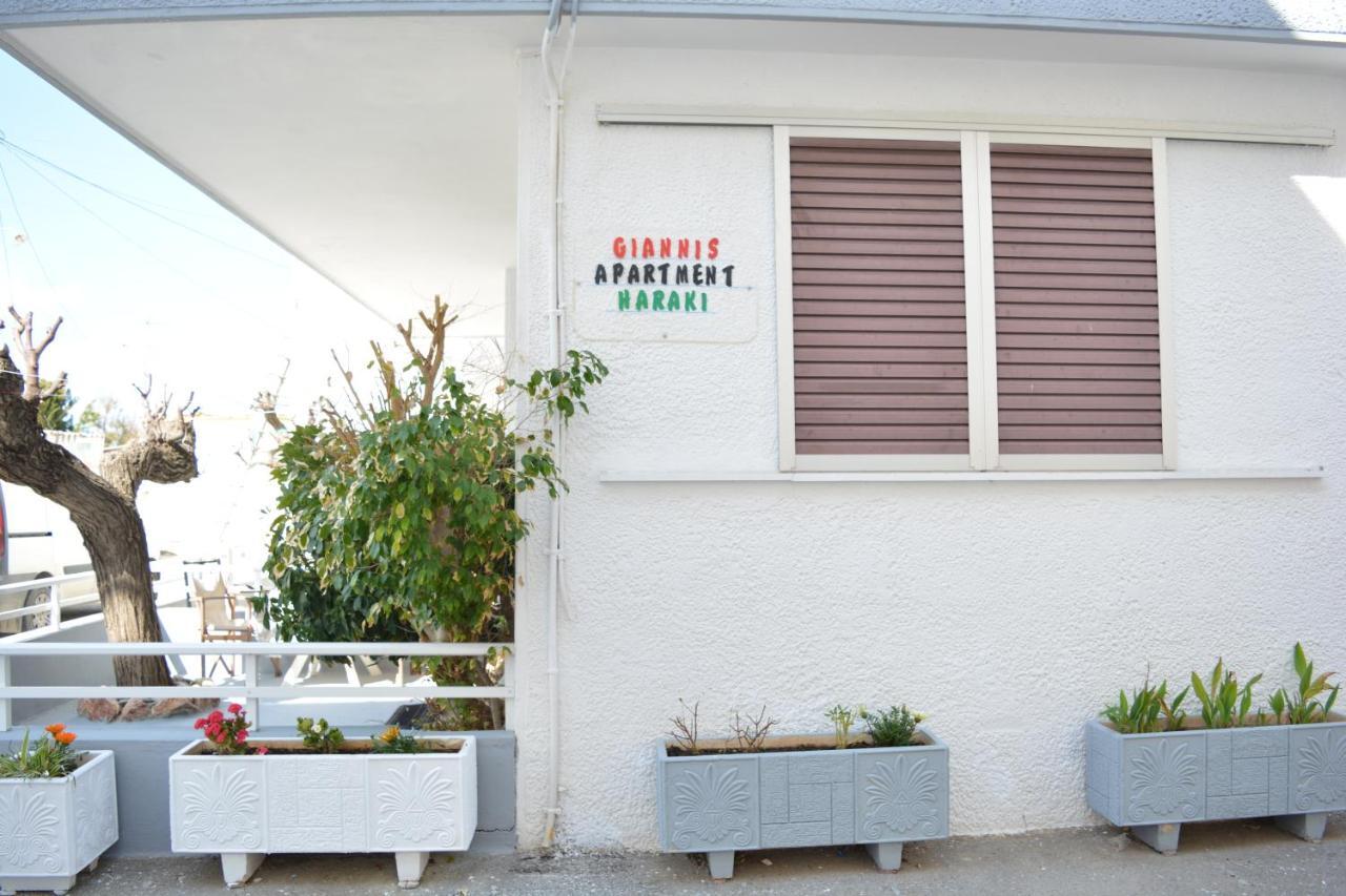 Giannis Apartment,Haraki Exterior foto